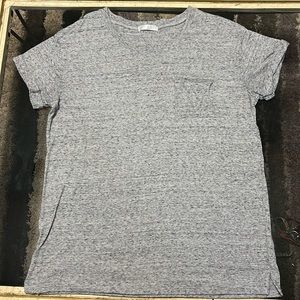 AWAKE Heather Grey short sleeve shirt